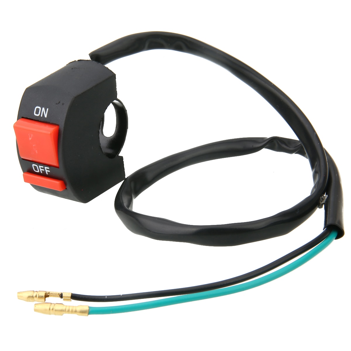 TREYUES 1PC Cut Off Kill Switch Ignition Switches On Off Buttons For Light Engine Mini Moto Quad Pit Bike ATV 22MM