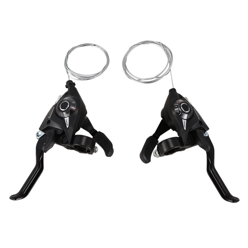 2Pcs MTB Bike Shifters EF51-7 3X7 21 Speed MTB Bicycle Bike Left Right Cycling Levers Derailleur Brake Lever Shifter Set: Default Title
