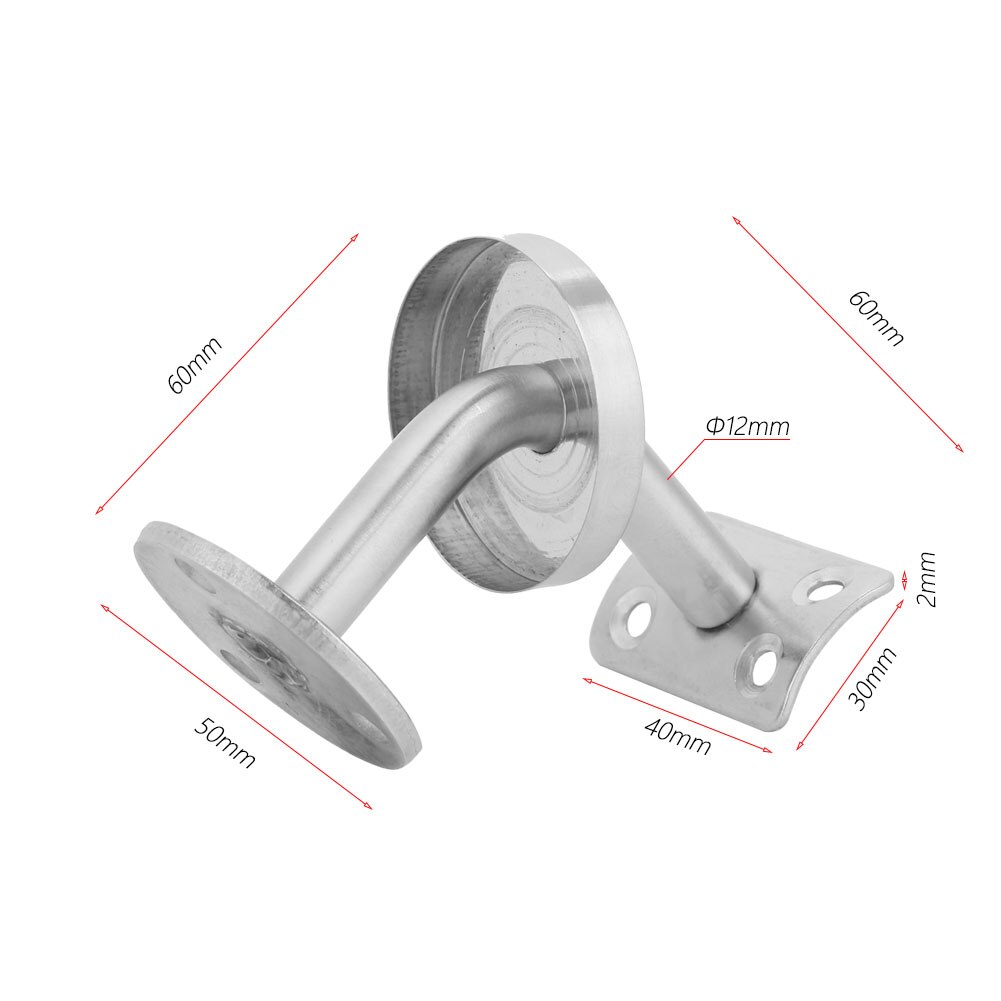 Stainless Steel Wall Support Ladder Stent Stair Handrail Bracket Stairway Parts