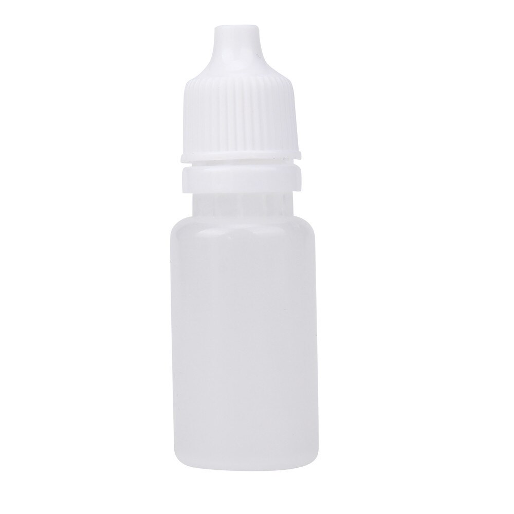 10/50/100Pcs 10Ml Lege Plastic Squeezable Dropper Flessen Eye Liquid Dropper Hervulbare Flessen Qe