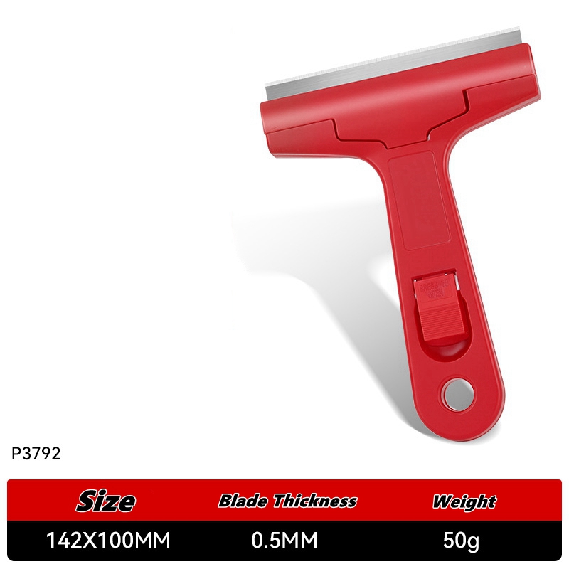 Draagbare aluminiumlegering schoonmaakschep, mes, behangschraper, verfschraper, tegelschraper, vloerschraper met sk -5 -mes, schoonmaakgereedschap voor thuis: Legergroen