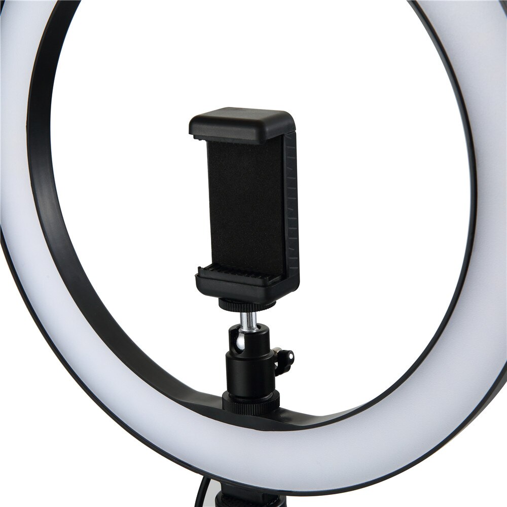 LED Selfie Ring Light 12W 5500K Photo Studio Photography Photo Fill Ring Lamp with Tripod for iphone Yutube Live Video Makeup