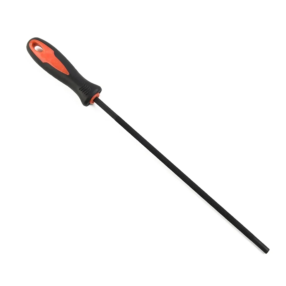 Spitzer-Kettensägenfeile, groß, 3/8 Zoll Kette, rund, Schärfen 325, 4,0 mm, 5,5 mm, Kettenfeile, Kohlenstoffstahl,