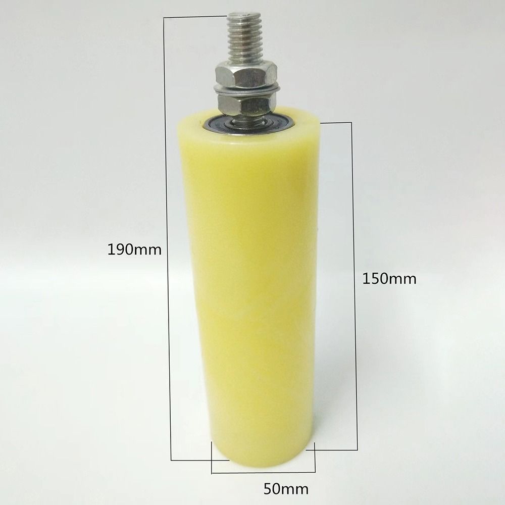 1Pc Verdikte Glijbaan Geleider Roller Stalen Rollager Geleidende Wielen Voor Schuifpoort: Rood