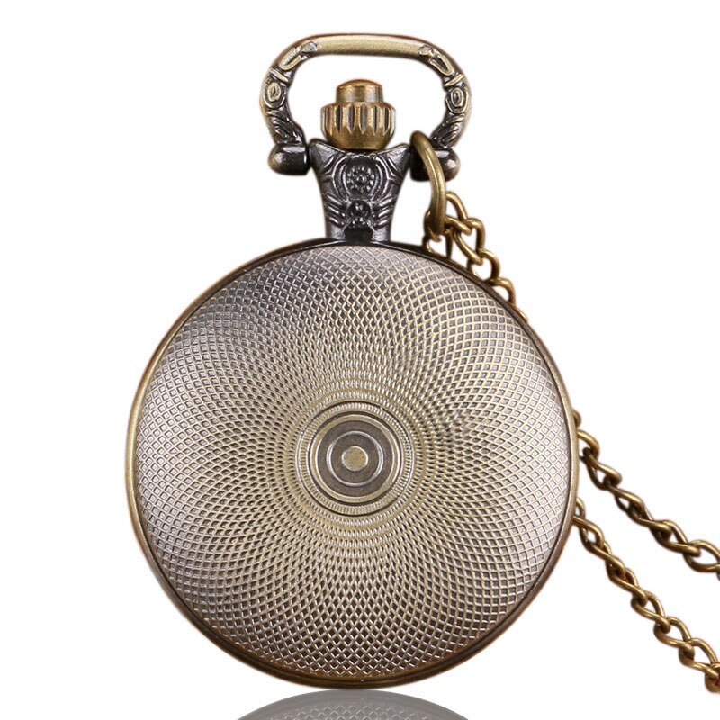 Top Steampunk Wheel Gear Hanger Zakhorloge Uur Klok Vintage Quartz Analoog Ronde Dial Mannen Vrouwen Ketting Ketting Horloges