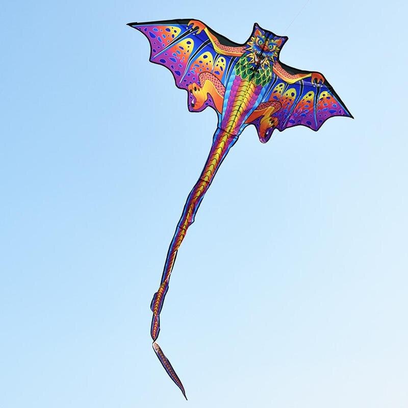 3d drage kite til børn kite nylon legetøj flyve drager børn kite line bird kite udendørs legetøj sport strand tilfældig type