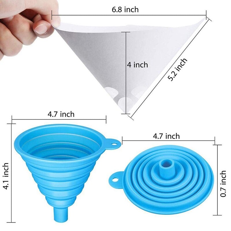 200 pak 150 mikrometer maling kegle maling si 150 mikrometer maling filter med fint nylon mesh