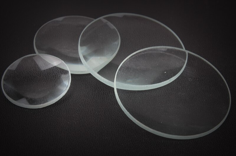 3 stk. glaslinse 3 cm 4 cm 5cm konveks linse konkav linse plan-konveks linse brændvidde måling fysisk optik eksperiment