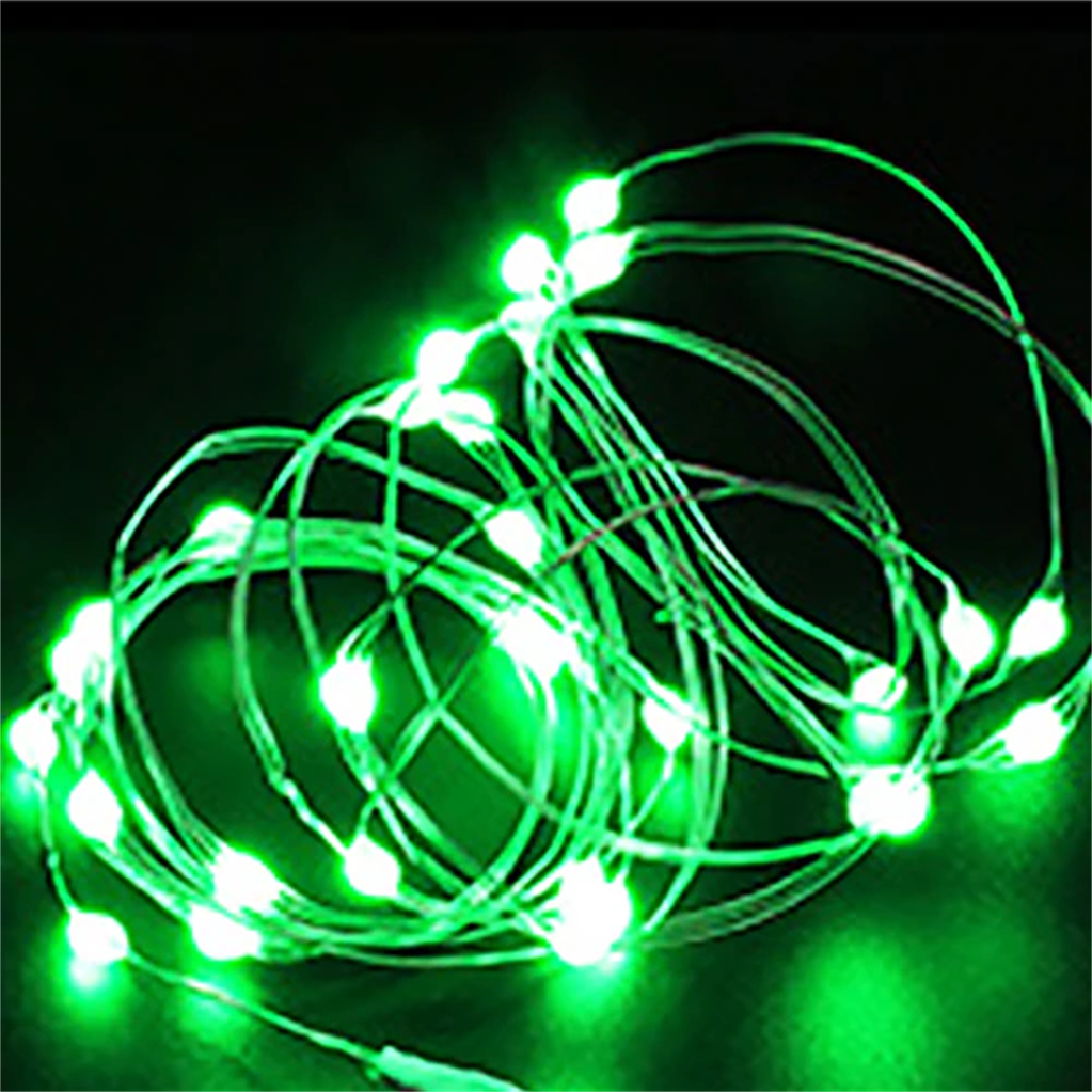 Usb led-ljusslinga usb utomhus/inomhus silver vattentät trådgirlang ljus julår julfestoon för heminredning