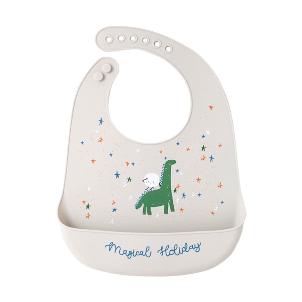 Babadores de bebê babadores de grau alimentício babador macio confortável saliva toalha à prova de óleo almoço bebê crianças babador acessórios de alimentação ajustável: Green