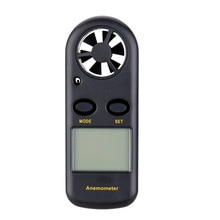 Draagbare Digitale Anemometer Handheld Electronic Wind Air Volume Meten Meter LCD Display met Achtergrondverlichting