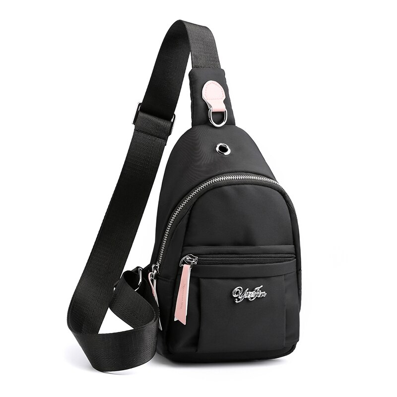 Running Portemonnee Mode Vrouwen Sport Borst Tas Portemonnee Telefoon Tas Riem Tas Kleine Mini Schouder Tas: black1