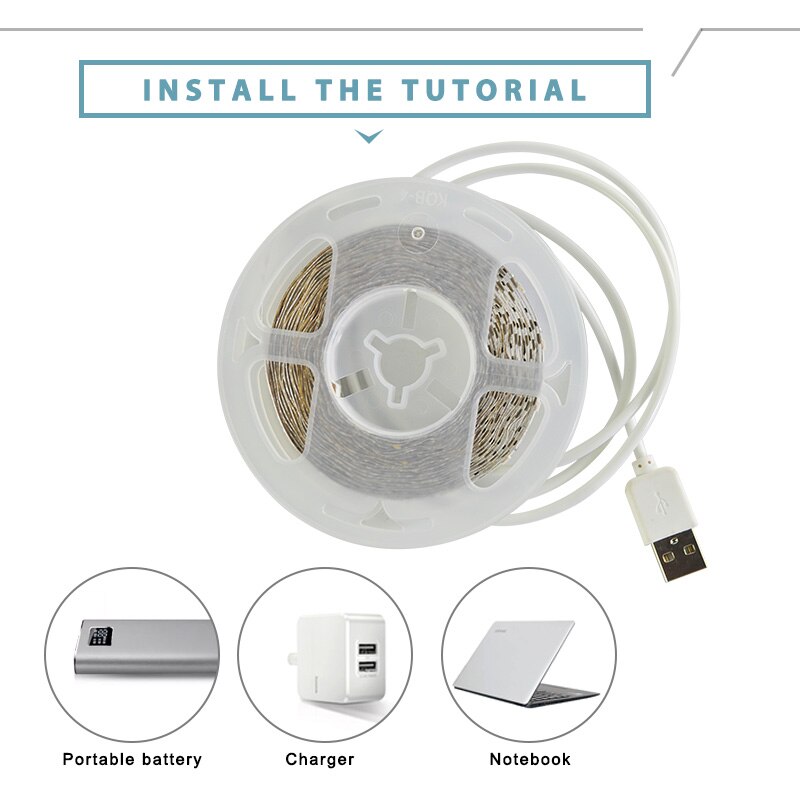 Luz LED de cultivo, espectro completo, tira LED de 5V USB 1m2m 3m 4m 5m SMD 2835 Chip, lámpara LED de Fito para cultivo de plantas hidropónicas de invernadero