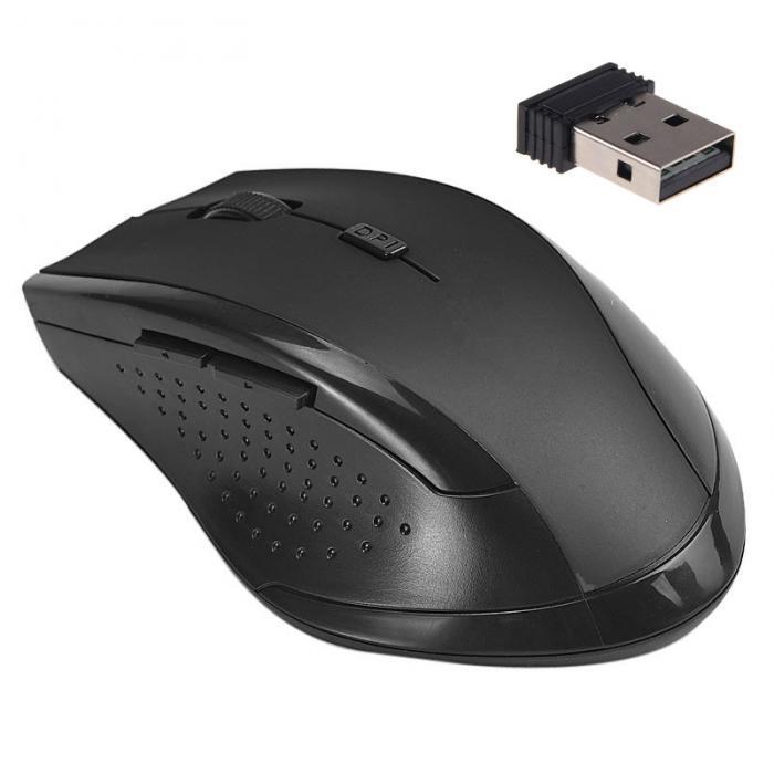 Bezprzewodowa mysz do gier Odbiornik USB Gra Przenośna, ergonomiczna, cicha, bezprzewodowa mysz do gier na PC Akcesoria do laptopów stacjonarnych: WHITE