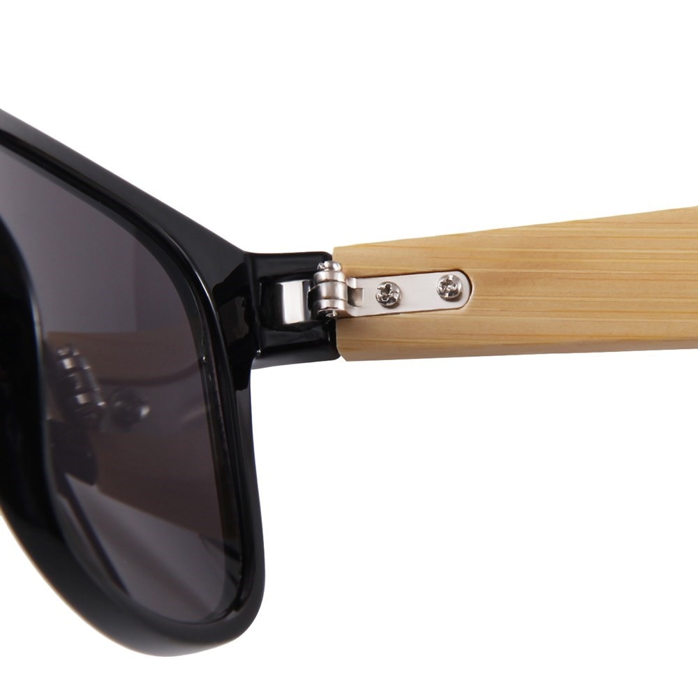 Gafas de sol de bambú para hombre y mujer, gafas de sol Vintage, patilla de madera, gafas de de , gafas de sol de , para hombre y mujer