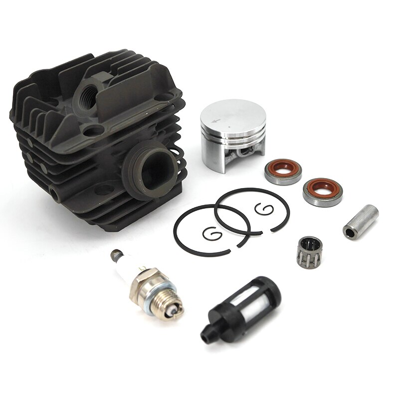 40Mm Cilinder Zuiger Brandstoffilter Olie Seal Kit Voor Stihl 020 T MS200 MS200T Tuin Kettingzaag Motor Vervangende Onderdelen