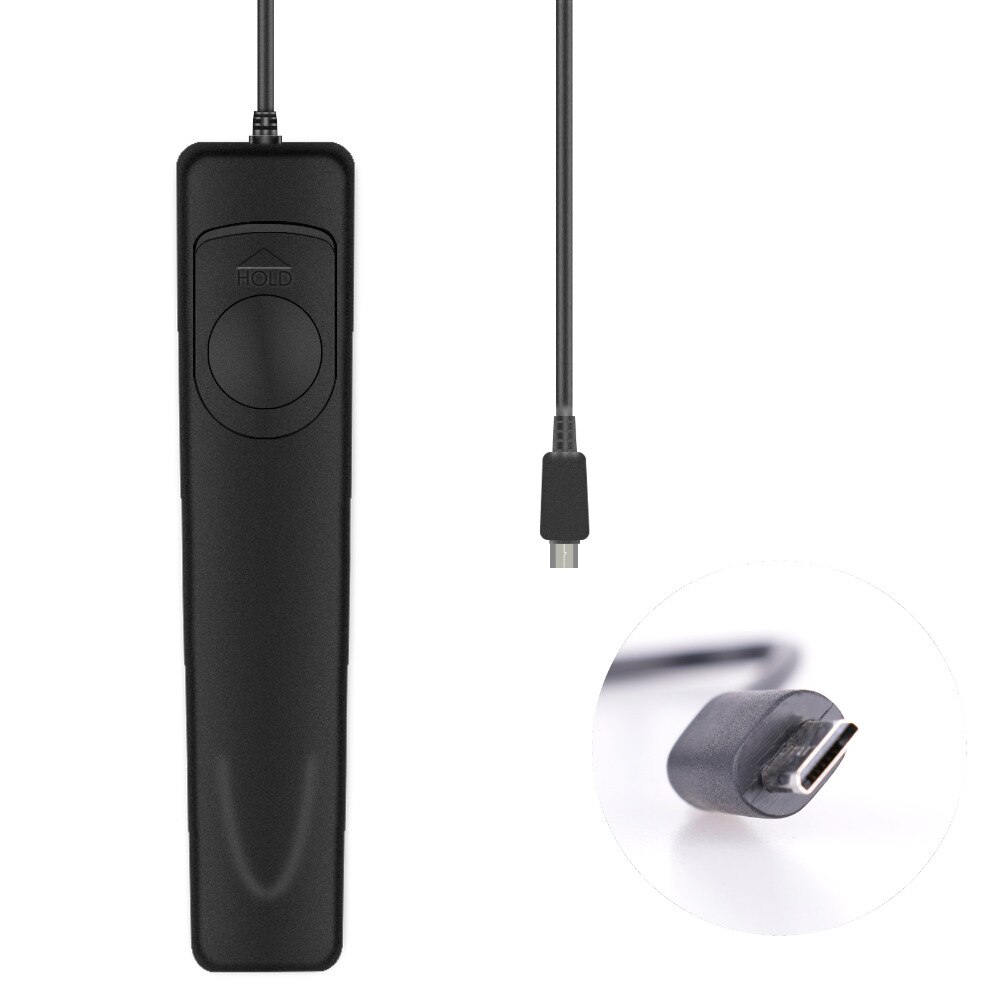 RM-VPR1 Wired Obturador Remoto para Sony Alpha A7 A7R A7II A3000 A5000 A6000 SLT-A58 NEX-3NL DSC-HX300 Interruptor Câmera
