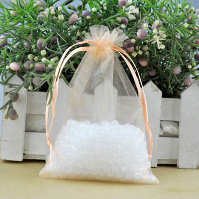 9*12cm 500pcs Multi color bags for jewelry/wedding/christmas/birthday Yarn bag with handles Packaging Organza bags: champagne