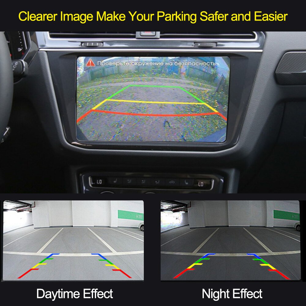 Car Rear View Camera Backup Camera for Ford Focus 2 Sedan 2005 C-Max 170 Degrees Wide Angle Waterproof Reverse Parking