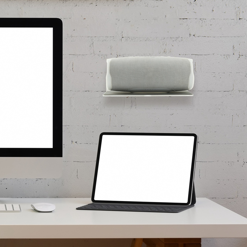 Support mural pour haut-parleur Bluetooth, étagère d&#39;affichage murale en acrylique pour haut-parleur Bluetooth, Webcam, téléphones portables, jouet