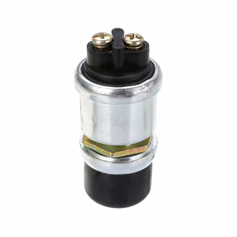 Metal+Plastic Universal Momentary Button Starter Button Industrial Boat Car Switch 60/40 Amps