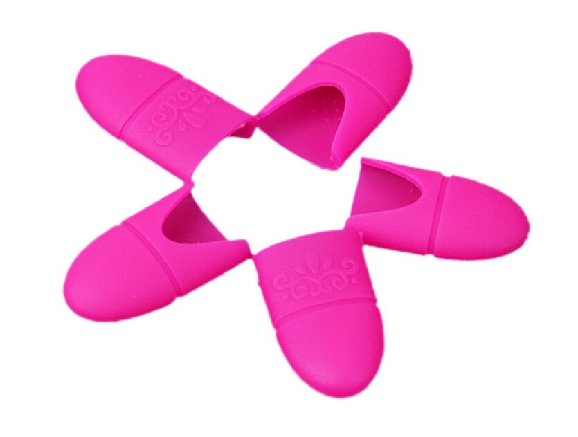 Bouchon en Silicone pour enlever le vernis à ongles, outils de manucure réutilisables