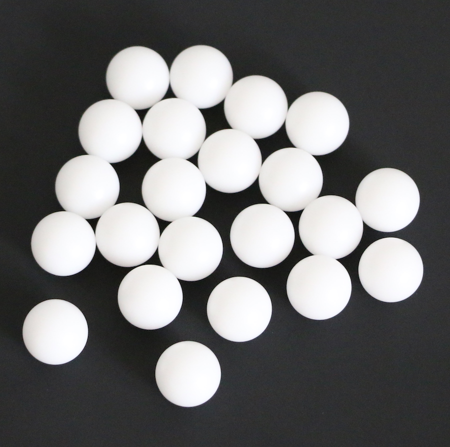 12.7mm ( 1/2'' ) 5pcs Delrin Polyoxymethylene (POM) /Celcon Plastic Solid Balls for Valve component, bearing application