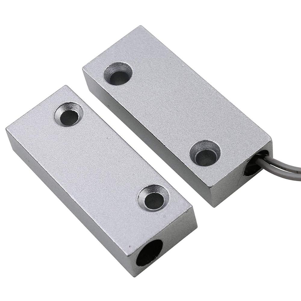 MC52 Geen Nc 12VDC Wired Deur Raam Magnetische Sensor Switch Alarmsysteem Deurslot Gebruik