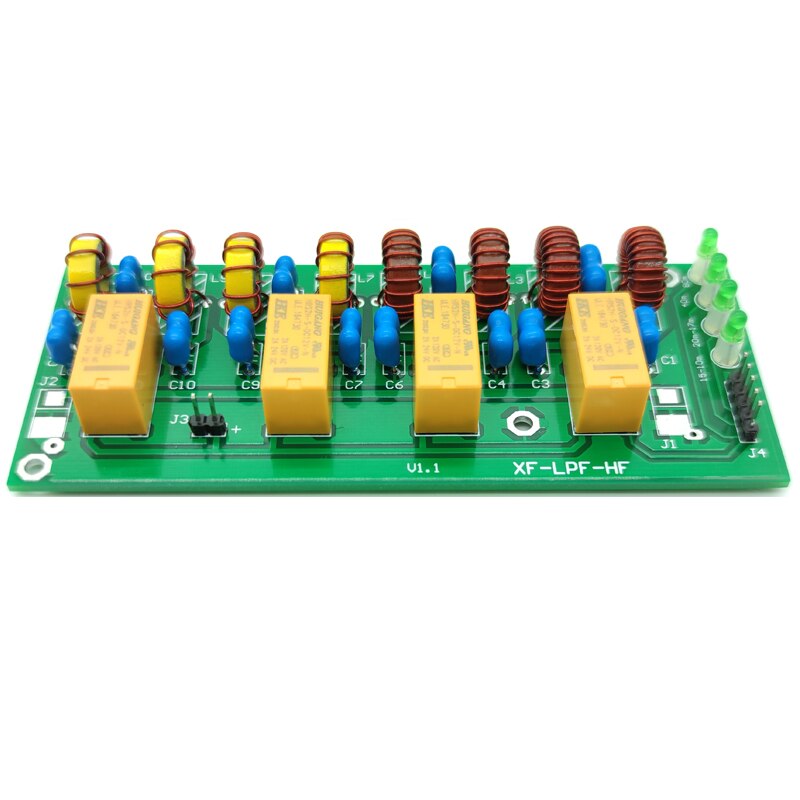 AMPLIFICADOR DE POTENCIA para Radio, dispositivo de onda corta de 100W, con filtro de paso bajo LPF HF de paso bajo LPF de 3,5 Mhz-30Mhz para Radio Ham CW FM: Finished product