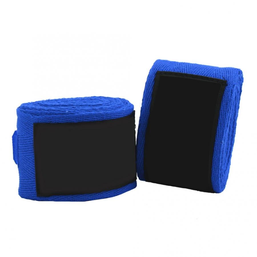 1 pair unisex wrist support boxing kickboxing muay thai hand wrap breathable fast drying cotton handwraps sports wrist band 2.5m