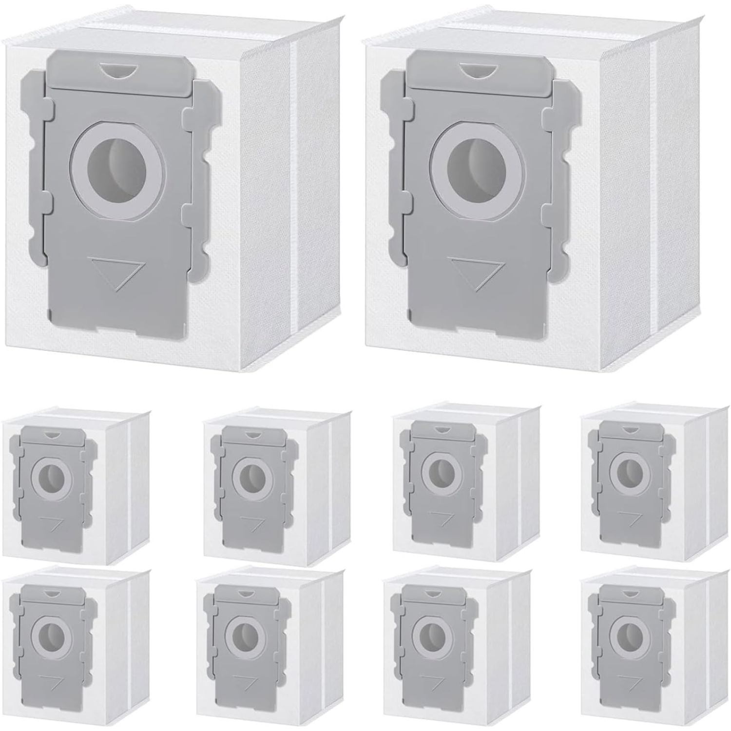 10 Packs Parts for Roomba S9 I7 Vacuum Dirt Disposal Bags Compatible with Roomba s9 (9550) S9+ ， i3, i3+, i4, i4+, i6, i6+ i7