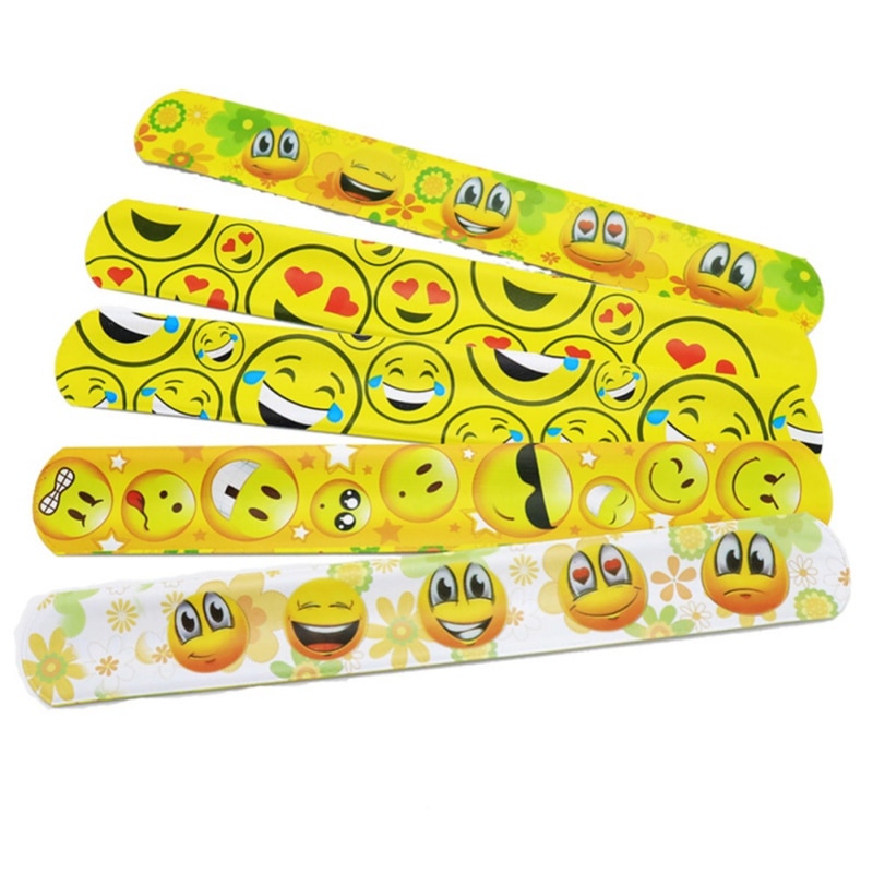 25 Stks/partij Kinderen Klap Voor Kids Snap Met Bloem Animal Print Voor Festival Halloween Christmas Party Gunsten Verjaardagscadeautjes