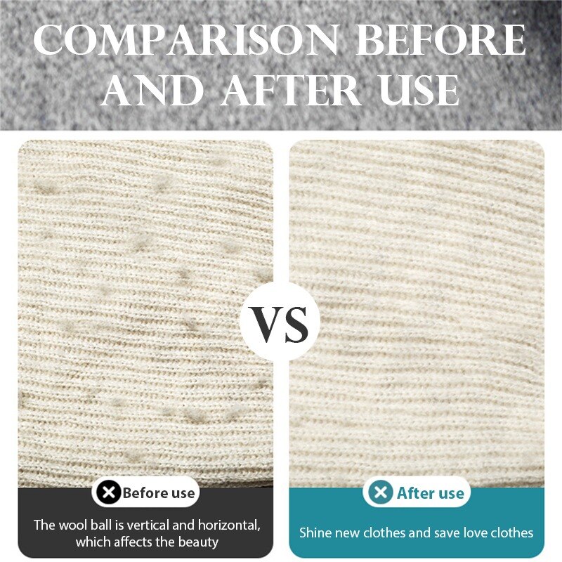 Removedor de pelusa portátil, afeitadora de tela Fuzz para alfombra, abrigo, suéter, ropa, afeitadora de tela, cepillo, herramienta de limpieza, 2 piezas