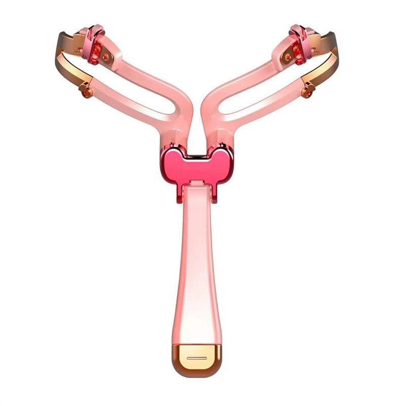 DIY Eyebrow Shaper StencilsAdjustable Template Stereo Stencil Shaping Eye Brow Grooming Makeup Tool: pink