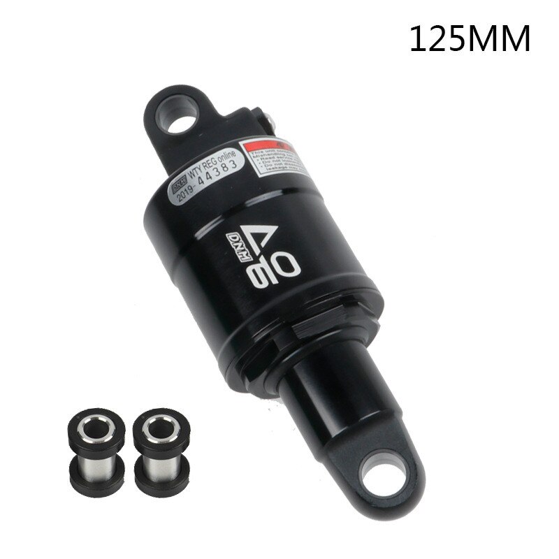 DNM AO-6 Air Rear Shock Air Pressure Adjustable 100mm 125mm 150mm 165mm Folding Bike DH/AM MTB Bike Bicycle Rear Shock Absorber: 125mm