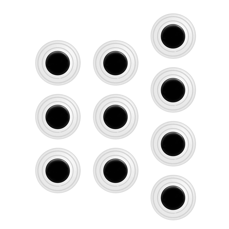 4 Stuks Koolstofvezel Auto Deur Bump Protector Stickers - Rood