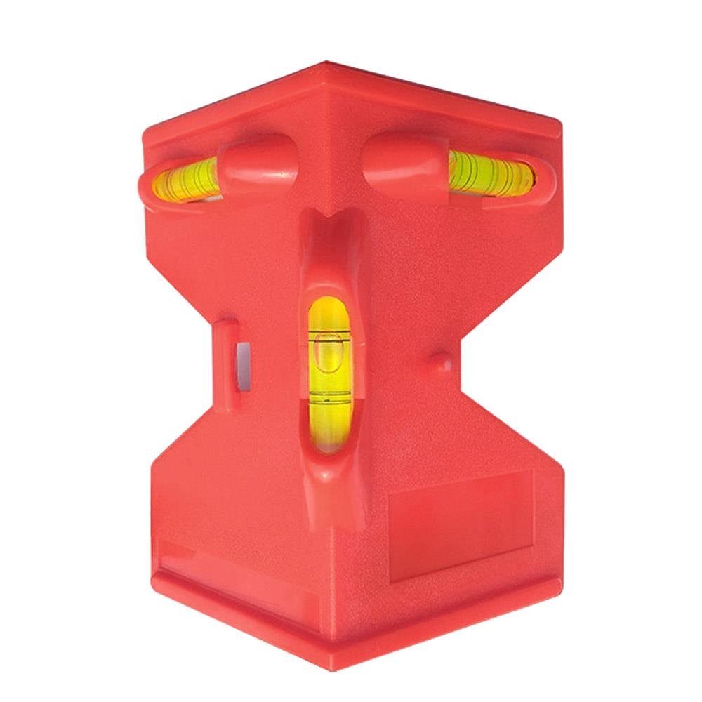 Sturdy ABS Measuring Ruler Angle Ruler Student Measure Construction Site Metalworking Practical Red Tool Significant Moment: Gold