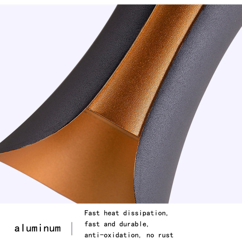 Buitenwandlamp Waterdichte Ip65 Nordic Retro Stijl Led Verlichting Tuin Binnenplaats Buitenmuur Gang Foyer Garage AC85-265V