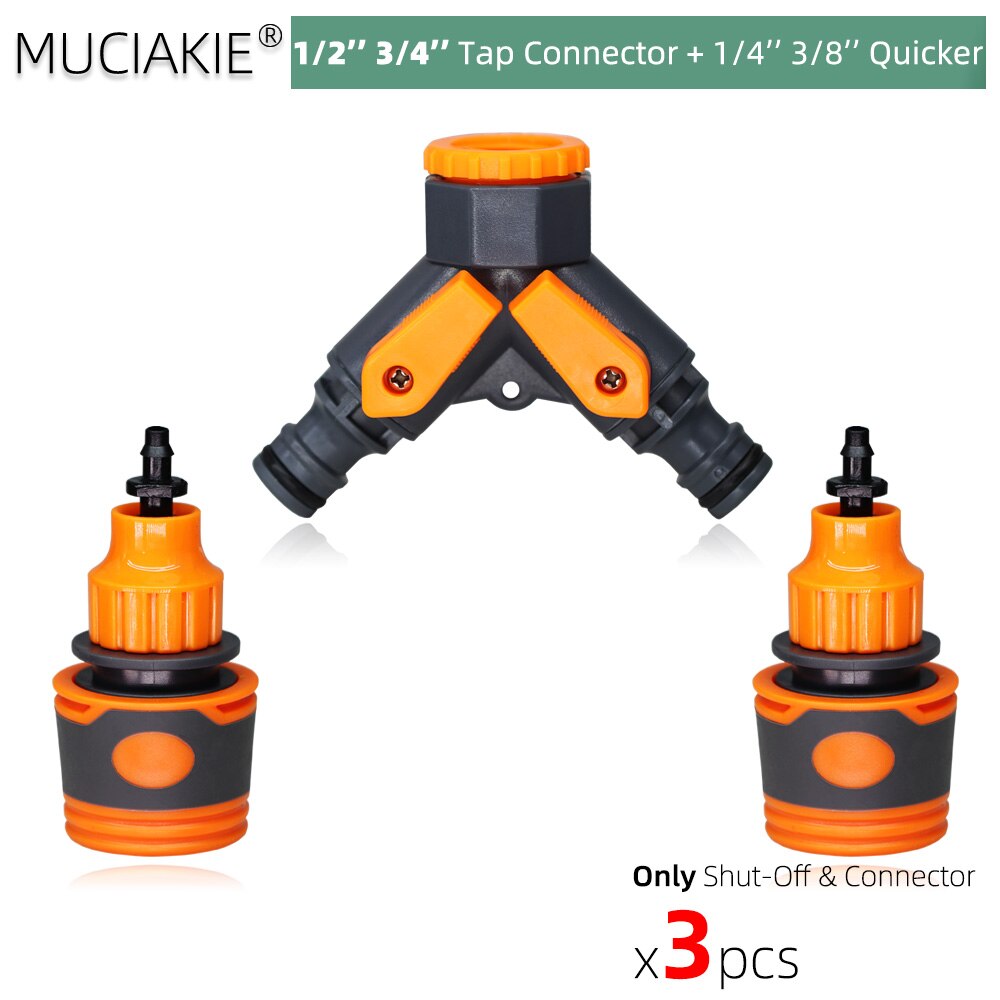 30-50M DIY Garden Drip Irrigation System Automatic Watering 1/4'' Hose Micro Watering Kits Adjustable Drippers Greenhouse: light green