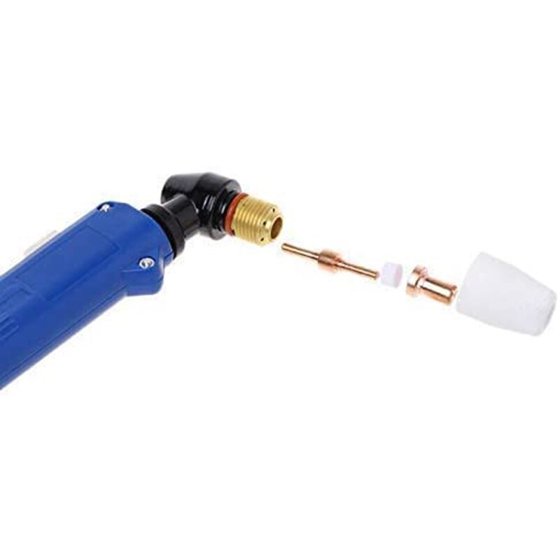 PT31 Plasma Cutter Torch Head Body Cutting 40PCS Consumables Accessory Fit for CUT50D CUT-50 CT-312 CUT40