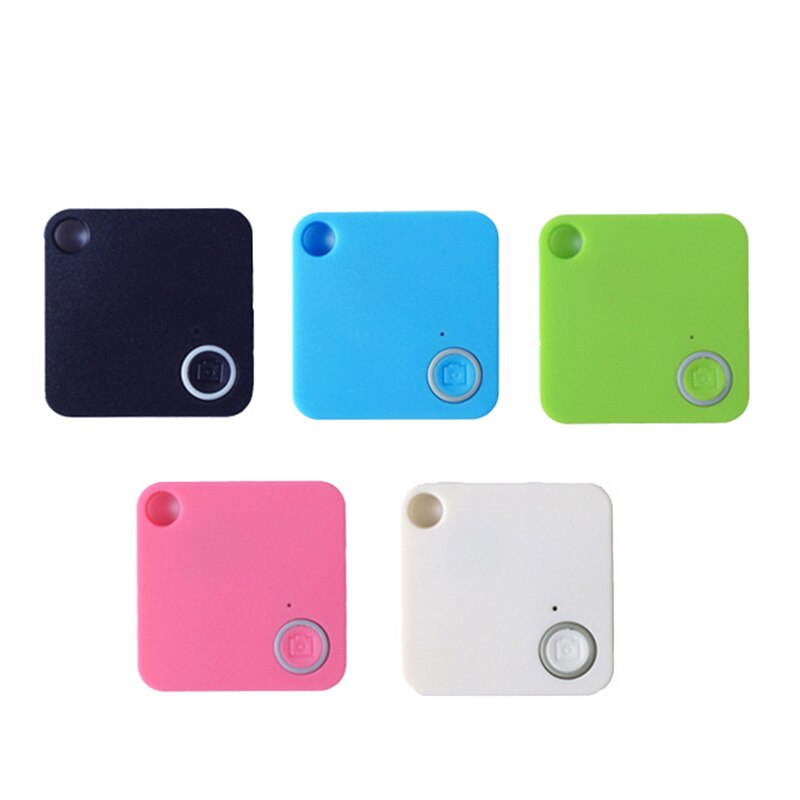 Vierkante Bluetooth 4.0 Anti-Diefstal Apparaat Smart Alarm Tracker Key/Pet/Kinderen Finder Met Zelf-timer Opname Positionering