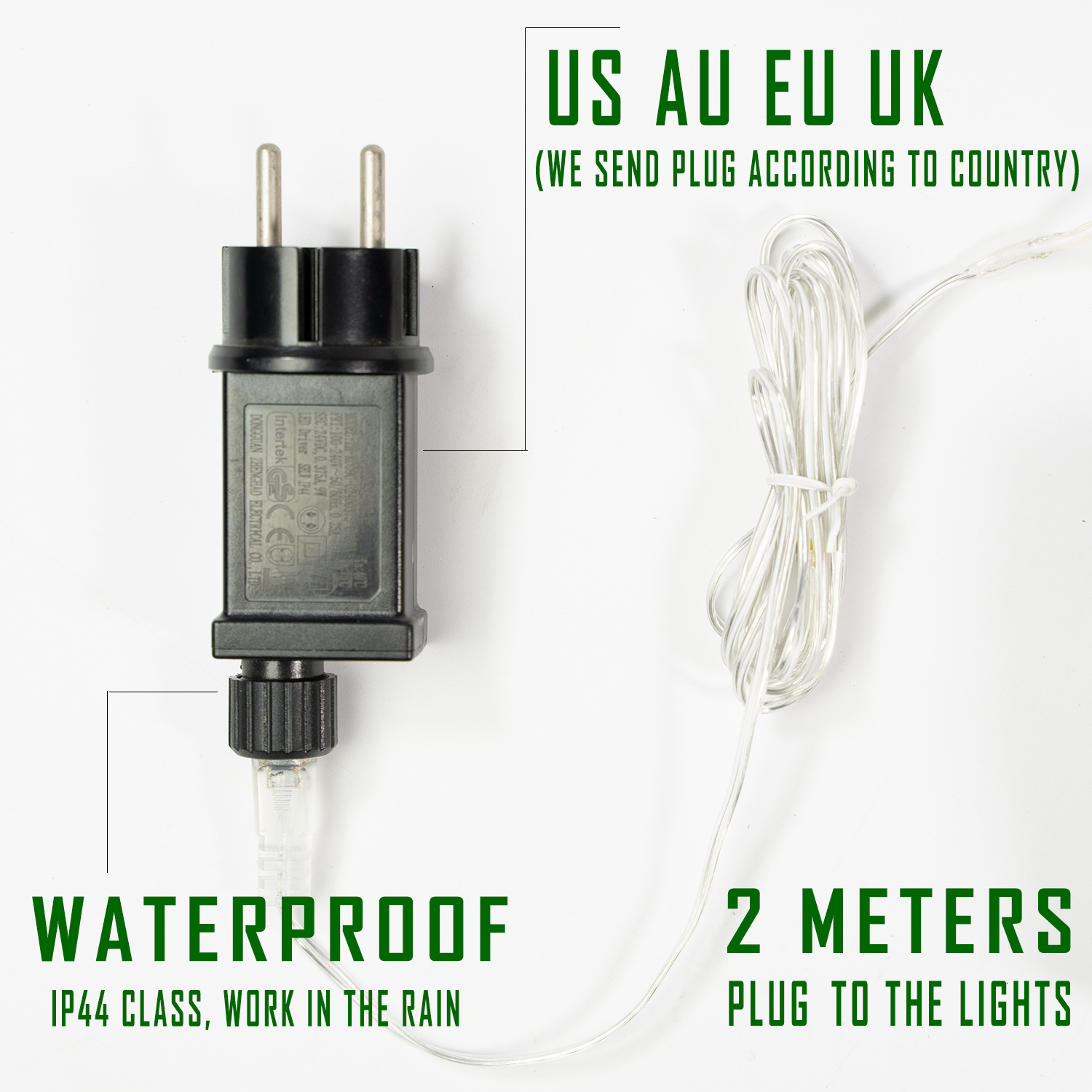 10m-200m led luzes da corda guirlanda rua fadas lâmpadas de natal ao ar livre à prova dwaterproof água para jardim pátio casa árvore decoração do casamento