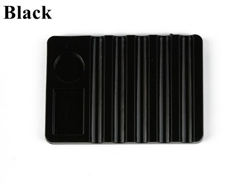 Artlalic 1 Pc Plastic Nail Art Borstel Penhouder Display 4 Kleuren Nagels Gereedschap Voor Uv Gel Polish Brush Decoratie pen Carrier: black