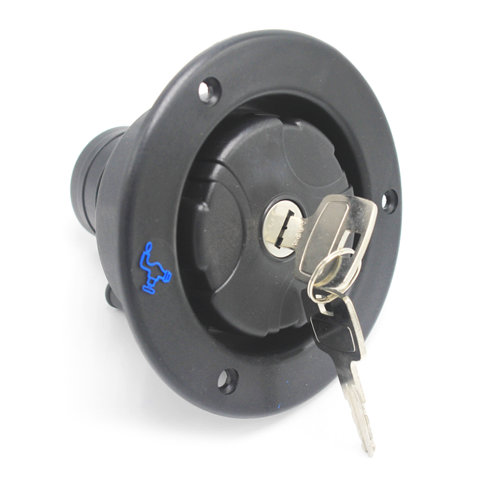 Gravity Fresh Water Fill Hatch Inlet Filter Lockable For RV Boat Camper Trailer Black Caravan Gravity Water Inlet Accessories
﻿