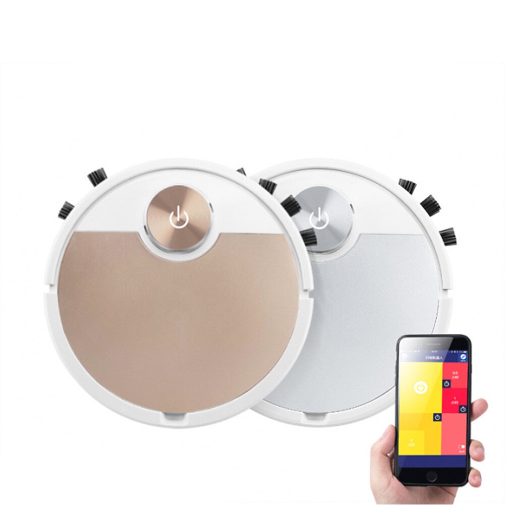 USB Charging Smart Robot Vacuum Cleaner Home Mobile Phone APP Remote Control Automatic Dust Removal Cleaning Sweeper