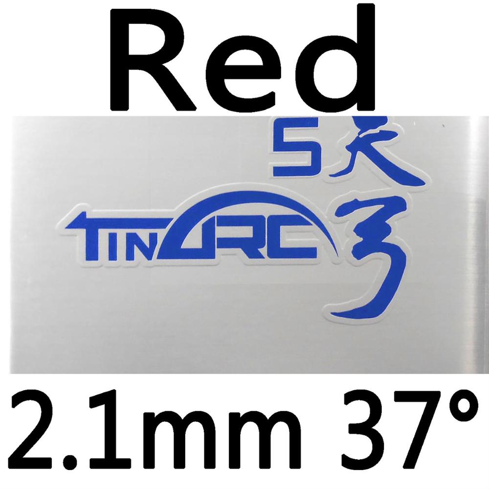 DHS TinArc5 TinArc-5 TinArc 5 granos en tenis de mesa o goma de PingPong con esponja: red 2.1mm H37