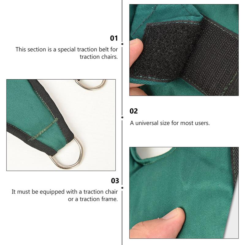 1pc Neck Massage Belt ​Cervical Traction Belt Household Neck Fixation Band Neck Physical Therapy Strap Head Hammock​