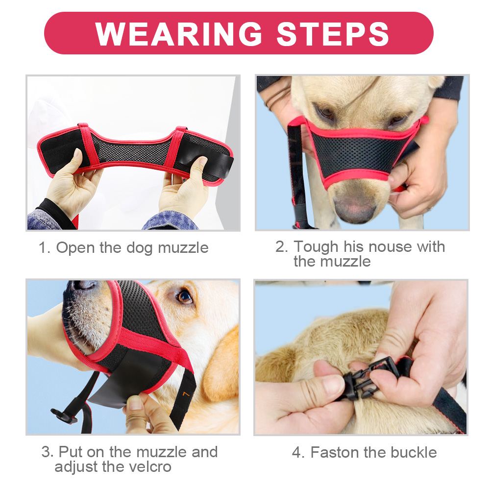 Mesh Nylon Muilkorf Anti Bijten Honden Traning Snuit No Bite Anti Bark Pet Masker Voor Kleine Medium Grote Hond pitbull XS-2XL