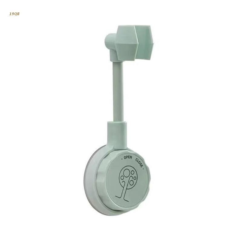 Suction Cup Shower Head Holder Handheld Showerhead Bracket Adjustable Shower Holder Removable Handheld Showerhead Rack 19QB: Matcha green