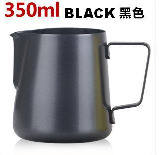 350ml/12oz Teflon Nonstick coating Stainless Steel Milk Pitcher/Jug Milk Foaming Jug/Teflon for fancy coffee maker for barista